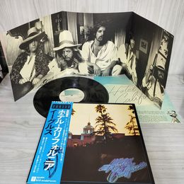 3_    LP Eagles Hotel California イーグルス ホテル・カリフォルニア 帯付き ポスター付き P-10221Y 001207