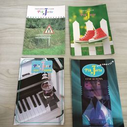 7- 計4冊 岡村孝子 ファンクラブ 会報 PIU FORTE 春夏秋冬 1992 平成4年 018126