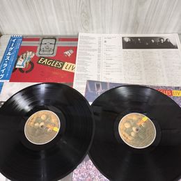 1_　LP 2枚組 Eagles イーグルス Eagles Live イーグルス ライブ P-5589~5590 帯付き 09082