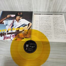 1_　LP ポール・マッカートニー Paul Mccartney Take It Away カラー盤 黄色 イエロー EPS-10004　09048