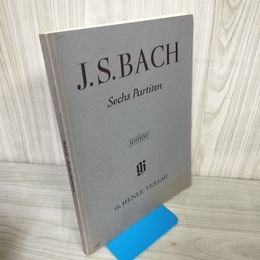 1_　楽譜 バッハ J.S. Bach Sechs Partiten Urtext G. Henle Verlag 洋書 6つのパルティータ 240028