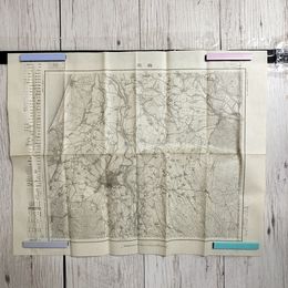 1_　地図 鶴岡 大正5年5月30日発行 1930 山形県 5万分の1 ヤケ 折れ目あり 220057