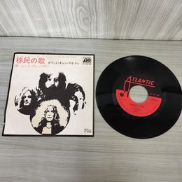 1_　EP レッド・ツェッペリン 移民の歌 ホワット・キャン・アイ・ドゥ P-1007A 臭い有 020002