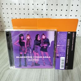 1_　CD+DVD BLACKPINK YOUR AREA  帯付き ディスク傷あり 200007