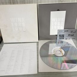 1_　LD 歌詞カード・冊子・シール付 WINK VISUAL MEMORIES 1988-1996 PSLR-9103  280055