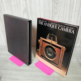 1_　写真集 THE ANTIQUE CAMERA 古典カメラの美 亀井良雄 限定1000部の内No.969 函入り シミあり 270013