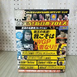 1_　燃えろ!新日本プロレス Vol.61 2014年 平成26年 DVD・外箱・トレカ・綴込ポスター付 310060