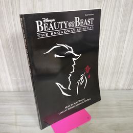 1_　洋書 楽譜 美女と野獣 ディズニーBEAUTY AND THE BEAST THE BROADWAY MUSICAL  020099