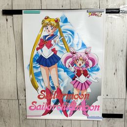1_　ポスター 美少女戦士セーラームーンS B2サイズ ちびうさ うさぎ バンプレスト景品 筒付き 非売品 300097
