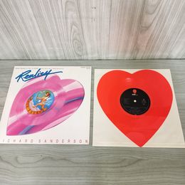 1_　LP ラ・ブーム サントラ T10-1001 愛のファンタジー ハート型レコード リチャード・サンダーソン Richard Sanderson 090060