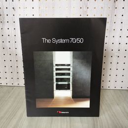 1_　【カタログのみ】Nakamichi The System 70/50 ナカミチ 昭和61年9月 230077