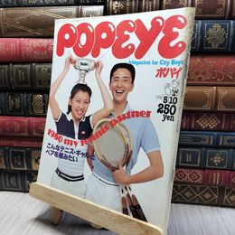 8_    POPEYE ポパイ №78　1980年5月10日号 こんなテニス・ギャルとペアを組みたい 220275