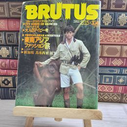 8_    BRUTUS ブルータス　No.36　1982/2/15　シミ、焼け、擦れあり 000198