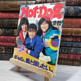 8_    Hot Dog Press ホットドッグプレス 1981年12月25日号 no.38  008709