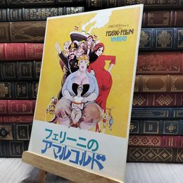 8_  映画パンフレット フェリーニのアマルコルド フェデリコ・フェリーニ　 100113