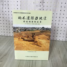 1_　多賀城市文化財調査報告書 第36集 柏木遺跡B地区 発掘調査報告書 旧石器時代前・中期最大規模の調査 1994年9月 多賀城市教育委員会 030026