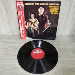 1_　LP 帯付き メンデルスゾーン シューマン ピアノ三重奏曲第1番 チョン・キョンホア トルトゥリエ プレヴィン EAC-90041 240061