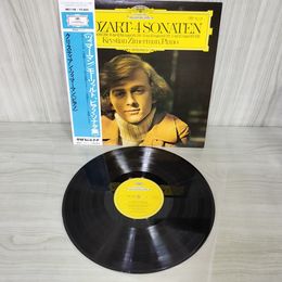 1_　LP 帯付き モーツァルト ピアノ・ソナタ クリスティアン・ツィマーマン  MG1148 220046