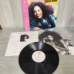 1_　LP 帯付き 恋のハプニング チャカ・カーン WHAT CHA' GONNA DO FOR ME CHAKA KHAN  P-10995W  080067