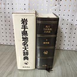 1_　岩手県地名大辞典 角川 日本地名大辞典3 岩手県 ?橋富雄 細井計 入間田宜夫  240003