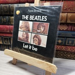 8_  EP THE BEATLES EPレコード Let it be 黒盤 ビートルズ 洋楽 AR2461 01187