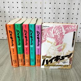 1_　全6巻 文庫版 ハイキュー!!  古舘春一 星希代子 070074
