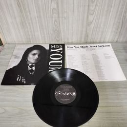 1_　LP ジャネット・ジャクソン Janet Jackson "Miss You Much" C10Y3301 090020