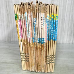 1_　計22冊 紙芝居 よいこの12か月 美しい心 あたらしいしつけ ほんとうにあったどうぶつの話 場面抜け無し 童心社 教育画劇 090061