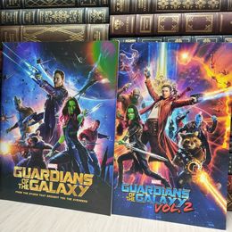 8_  映画パンフレット 計2冊 GARDIANS OF THE GALAXY ガーディアンズ オブ ギャラクシー クリス・ブラッド ゾーイ MARVEL 090047