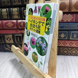 8_  ひと目で見分ける320種 ハイキングで出会う花ポケット図鑑 (新潮文庫) 増村征夫 090310