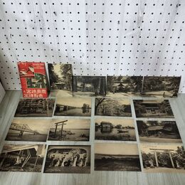 1_　絵葉書 ポストカード 鹿島神宮と香取神宮 14枚 070046