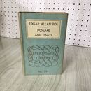 1_　洋書 Edgar Allan Poe エドガー・アランポー poems and essays everymans library 070097