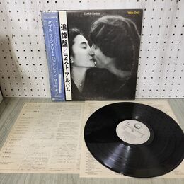 1_　LP 帯付 Double Fantasy John Lennon & Yoko Ono P-10948J ジョンレノン オノヨーコ 110097