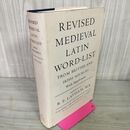 1_　洋書 REVISED MEDIEVAL LATIN WORD-LIST 中世ラテン語単語集 020003