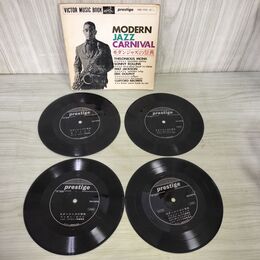 1_　EP ソノシート4枚組 モダンジャズの祭典 MBK-3056 臭い有 190133