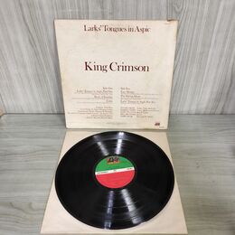1_　LP キング・クリムゾン 太陽と戦慄 KING CRIMSON LARKS’ TONGUES IN ASPI 多少ゆがみあり 050094