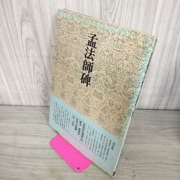1_　書道技法講座 29 孟法師碑 猪遂良 楷書 下敷き付き 二玄社 中国書道 線引き有 240028
