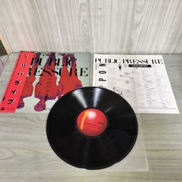 1_　LP 帯付き YMO イエロー・マジック・オーケストラ ライブ PUBLIC PRESSURE ALR-6033 050126