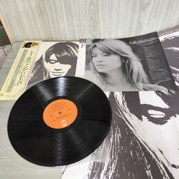 1_　LP 帯付き フランソワーズ・アルディ FRANCOISE HARDY もう森へなんか行かない 25・3P-78 ポスター付き 010014