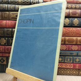 8_  全音ピアノライブラリー ショパン ワルツ集 記名消し跡有 090174