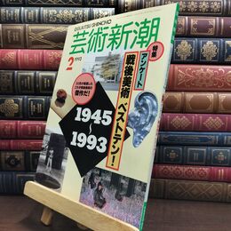 8_  芸術新潮 1993年 2月号 平成5年 戦後美術 ベストテン シミあり 110007