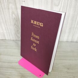 1_　KRUG CHAMPAGNE From forest to fork クリュッグ 090278