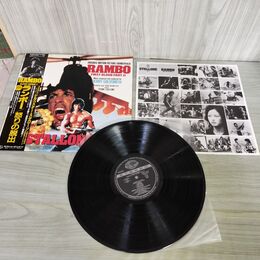 1_　LP 帯付き サントラ ランボー 怒りの脱出 2 RAMBO FIRST BLOOD PART II K28P-4153 200136