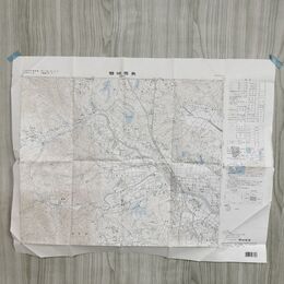 1_　福島県 磐城鹿島 相馬中村 1:25000地形図 国土地理院 平成13年年 2001年 古地図 測量 140119