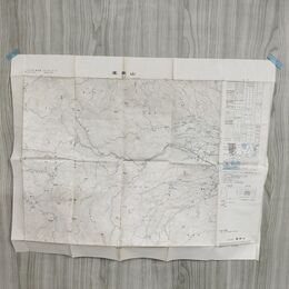 1_　宮城県 山形県 薬莱山 鳴子 1:50000地形図 国土地理院 昭和43年 1968年 古地図 測量 140134