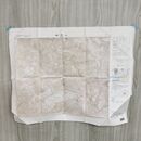 1_　宮城県 山形県 船形山 銀山温泉 1:25000地形図 国土地理院 平成元年 1989年 古地図 測量 裏面に汚れ有 140143