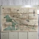 1_　改正番地入 東京市全図 大正4年 1915年 東京遊覧電車案内図 東京名所電車案内 破れ有 臭い有 130018