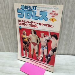 1_　ベースボール・マガジン社 デラックス プロレス 1980年6月号 昭和55年 臭いあり 200242