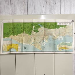 1_　神戸市全図 昭和3年 1928年 明石市街全図 兵庫県 臭いあり 230037