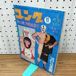 1_　ゴング 増刊 1969年 11月号 プロレス写真画報 昭和44年 臭いあり 230182
